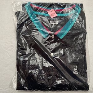 Psycho Bunny 5XLT Polo (Black)